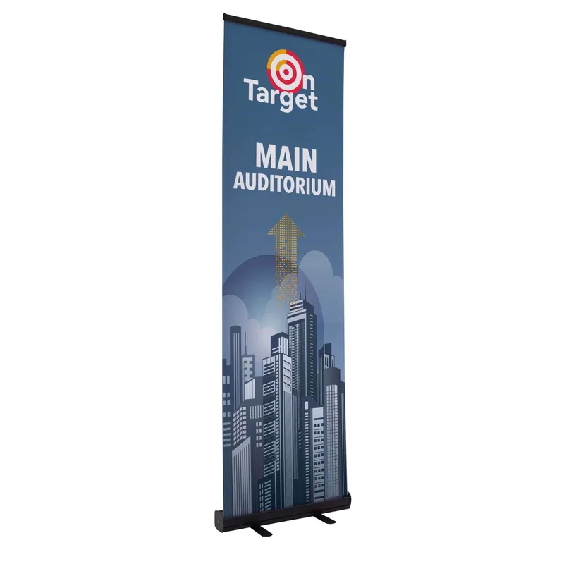 24" Economy Retractor Kit (No-Curl Opaque Fabric)