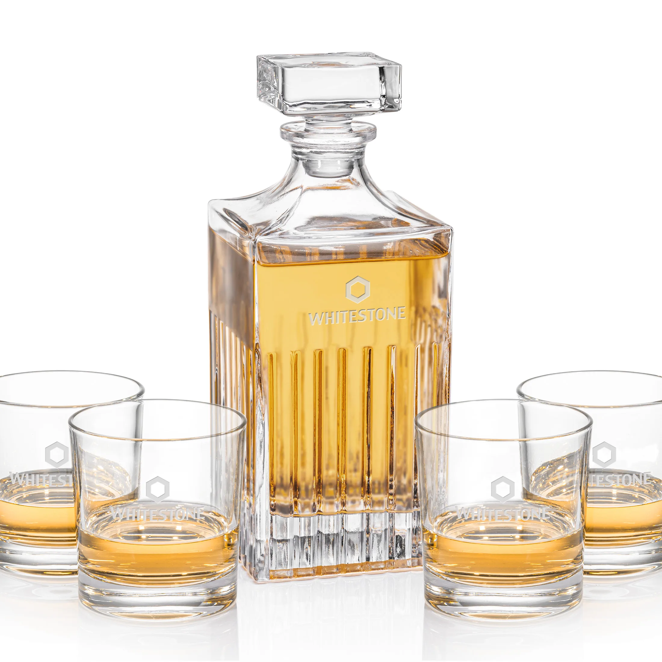 Decanter Set, Decanter & 4 OTR