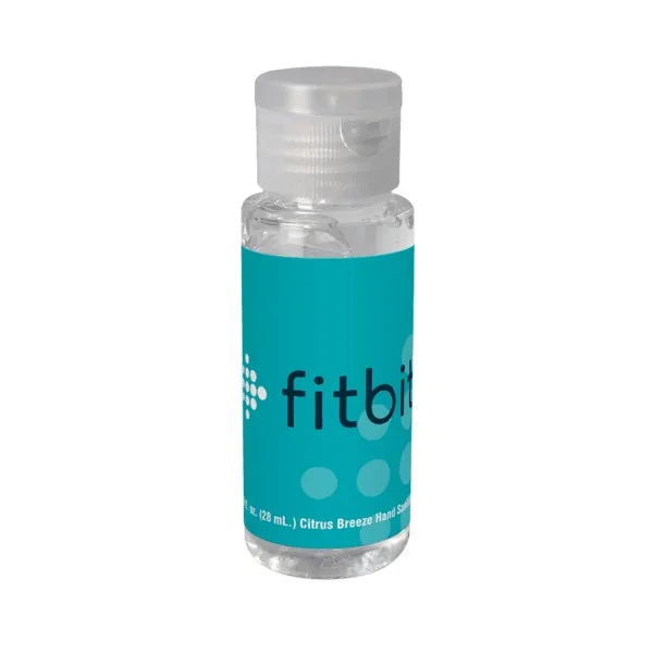 2 oz. Clear Sanitizer in Cylinder Bottle w/Clear Flip Top view 6