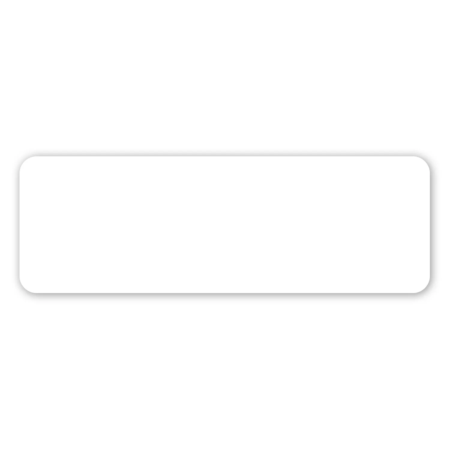 1 X 3" Rectangle Perm Standard Label view 2