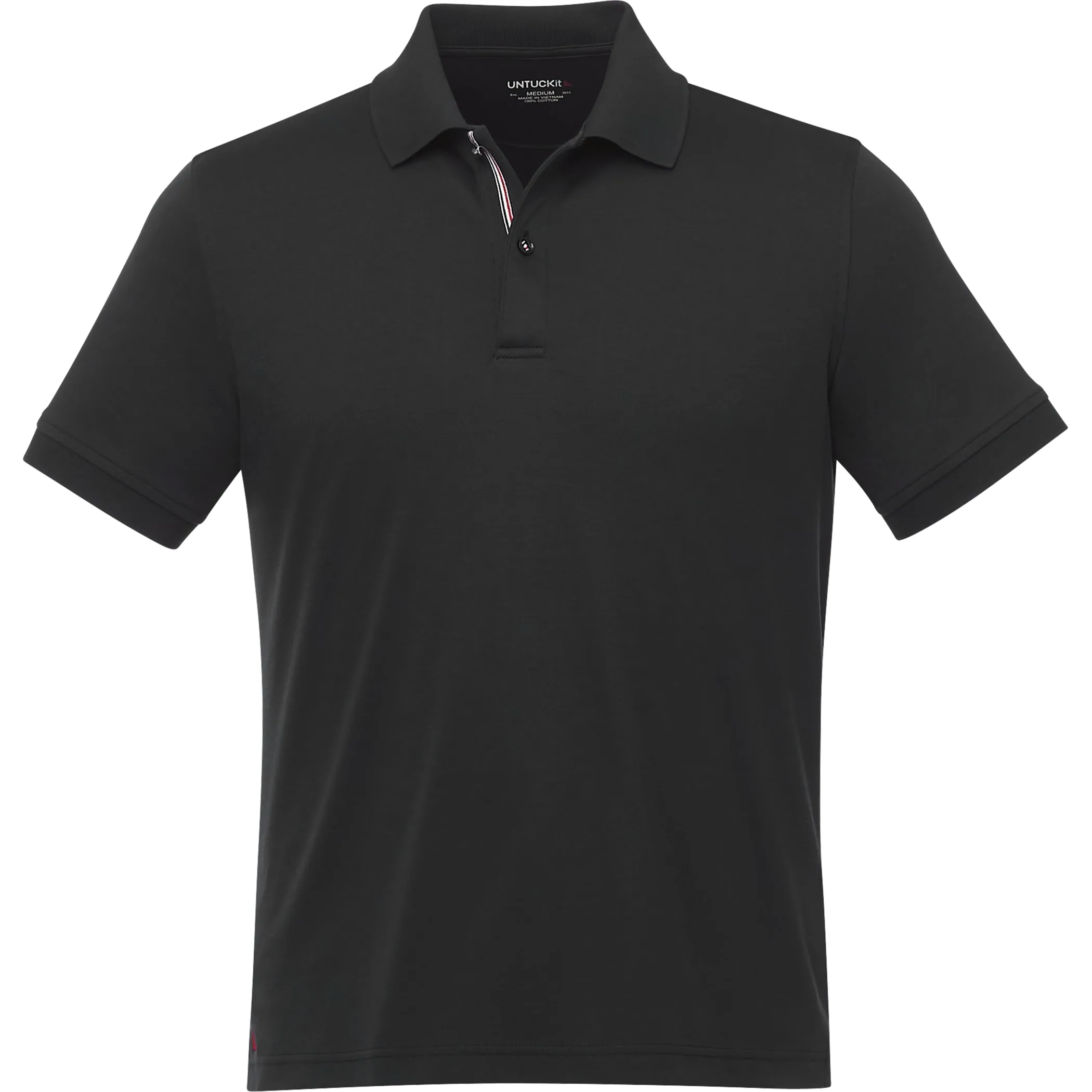 Men's UNTUCKit Damaschino Wrinkle-Free Short Sleeve Polo view 2