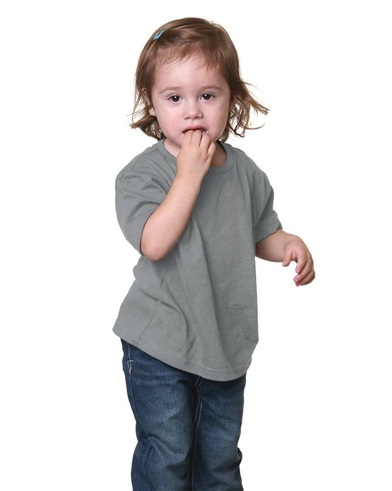 BAYSIDE Toddler USA Made Cotton T-Shirt