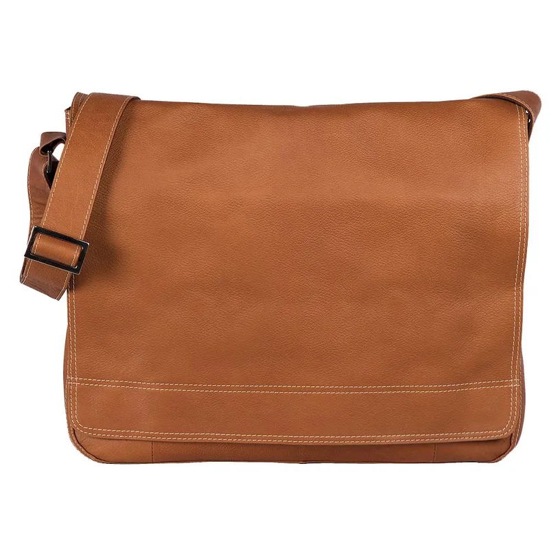 Bugatti Soledad Messenger Bag Leather - Cognac