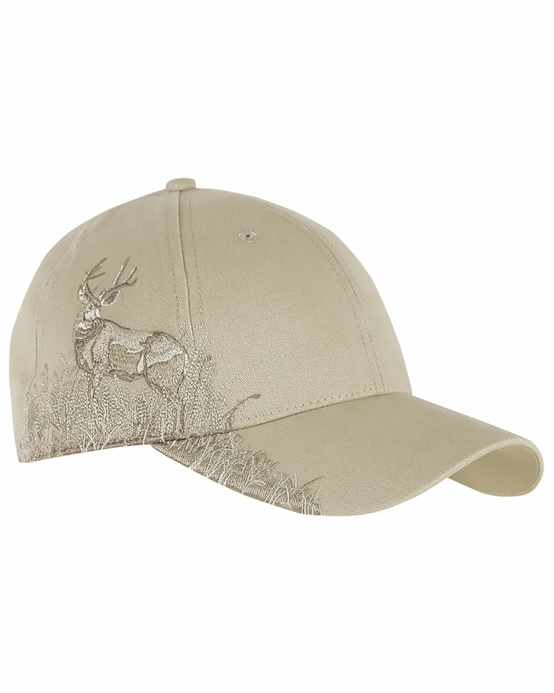 DRI DUCK Deer Mule Camo Structured Mid-Profile Hat