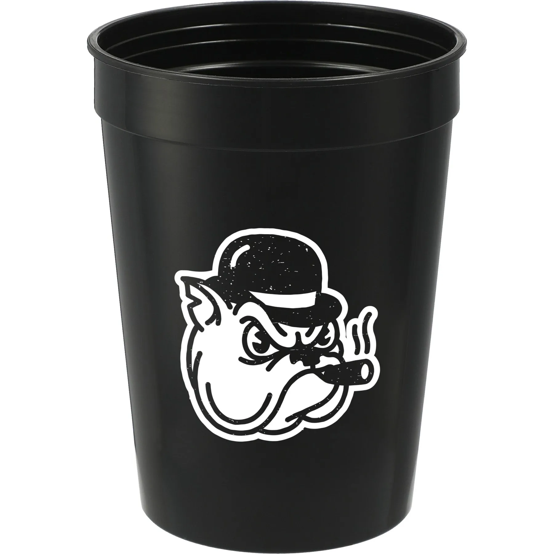 Solid 12oz Recycled Stadium Cup view 2