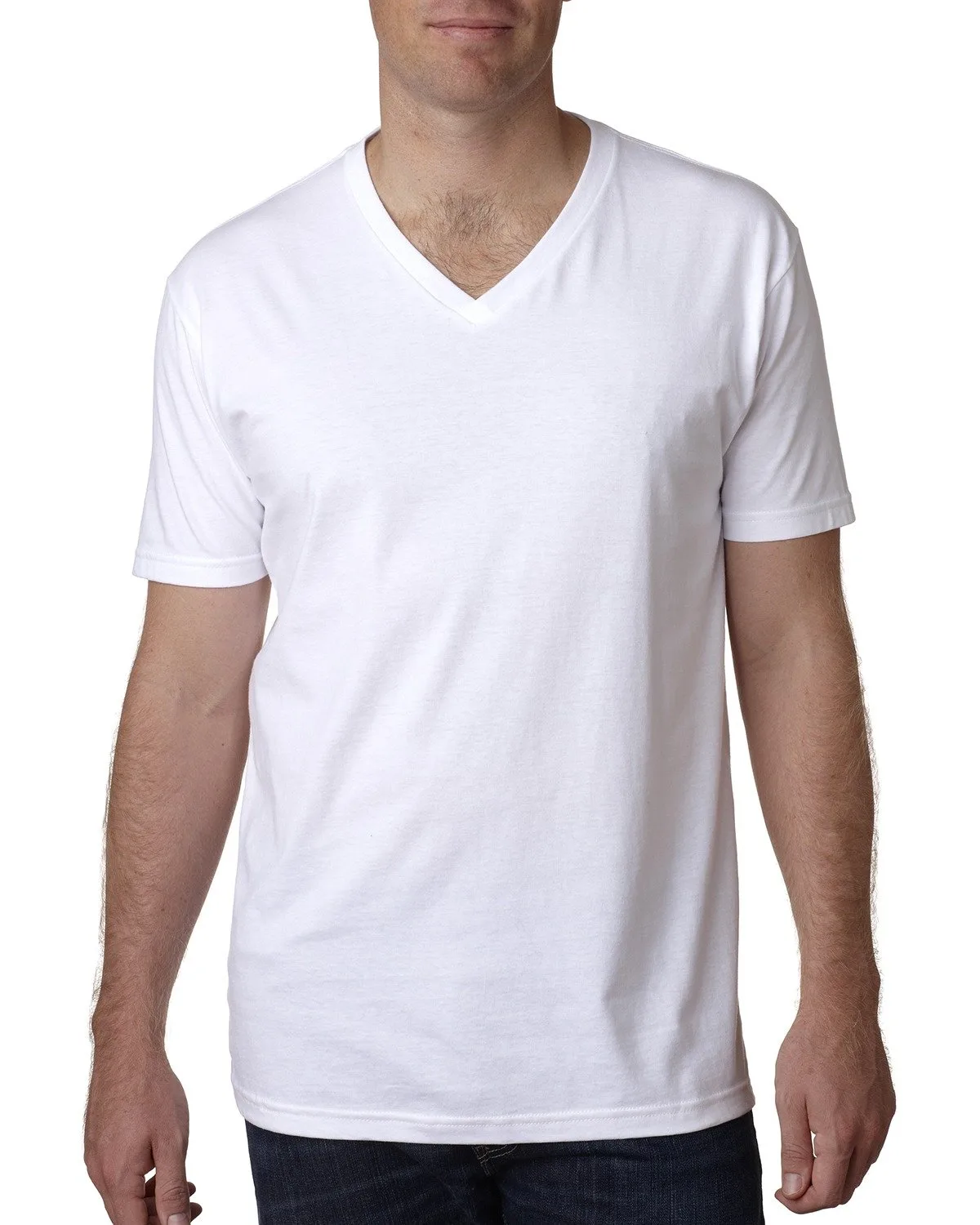 NEXT LEVEL APPAREL Men's Cotton V view 5