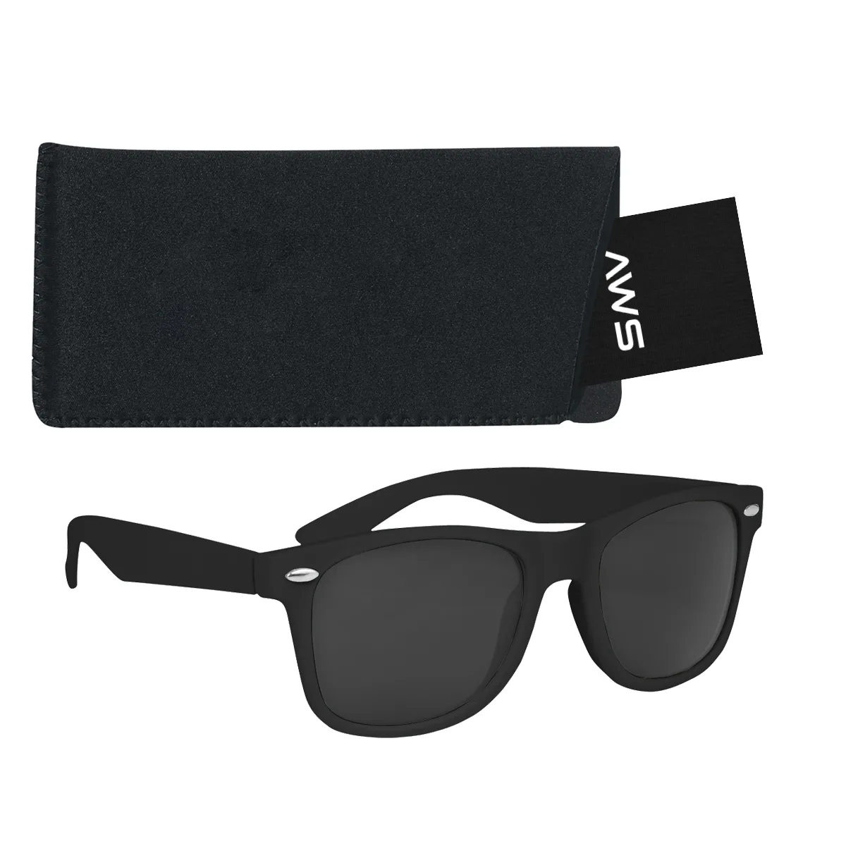 Aws Velvet Touch Malibu Sunglasses With Pouch & Hang Tag view 3