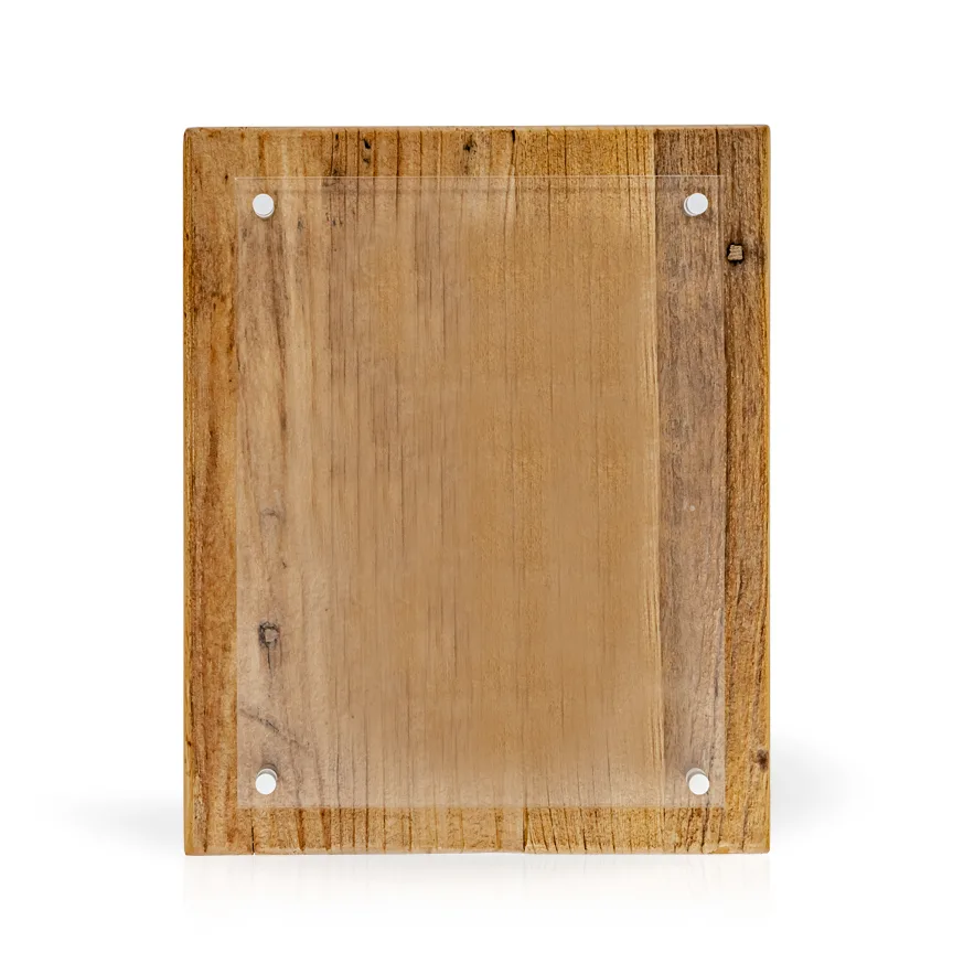 Rustico Reclaimed Wood Plaque Award - Large view 2
