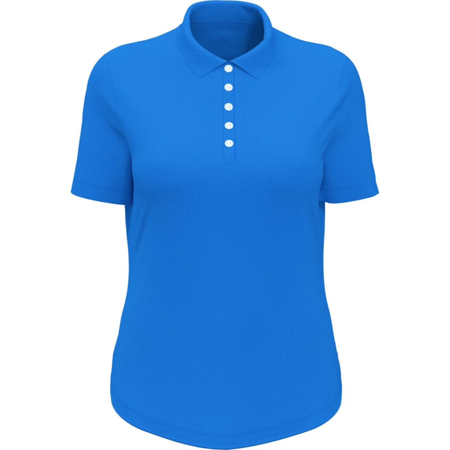 Callaway® Birdseye UPF 50+ Women's Cooling Polo Shirt with Custom Logo view 2