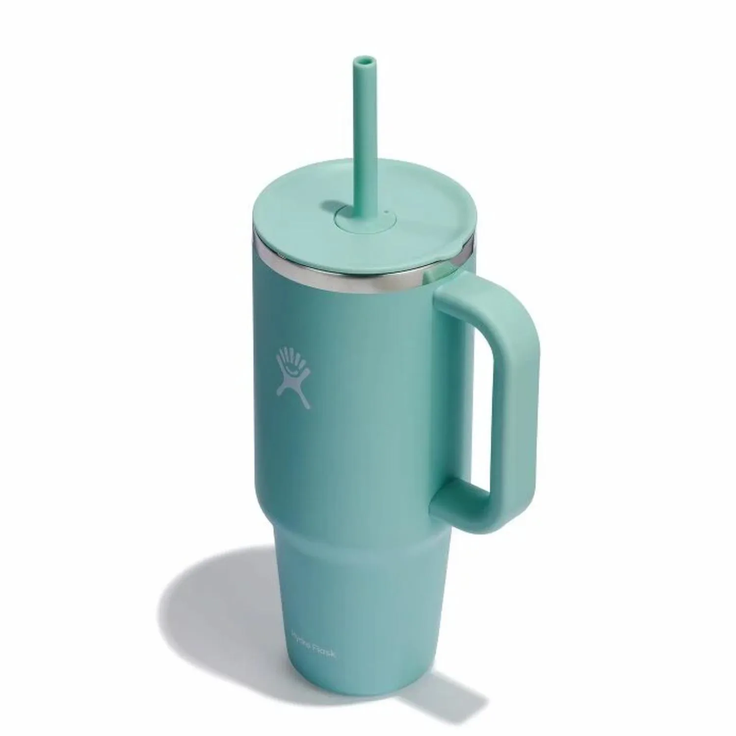 40 oz Hydro Flask® Stainless Steel Insulated Travel Tumbler w/ Handle & Straw view 2