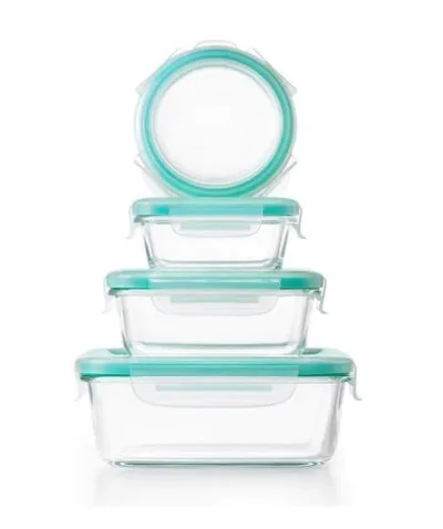 OXO Good Grips 12pc Smart Seal Glass Container Set
