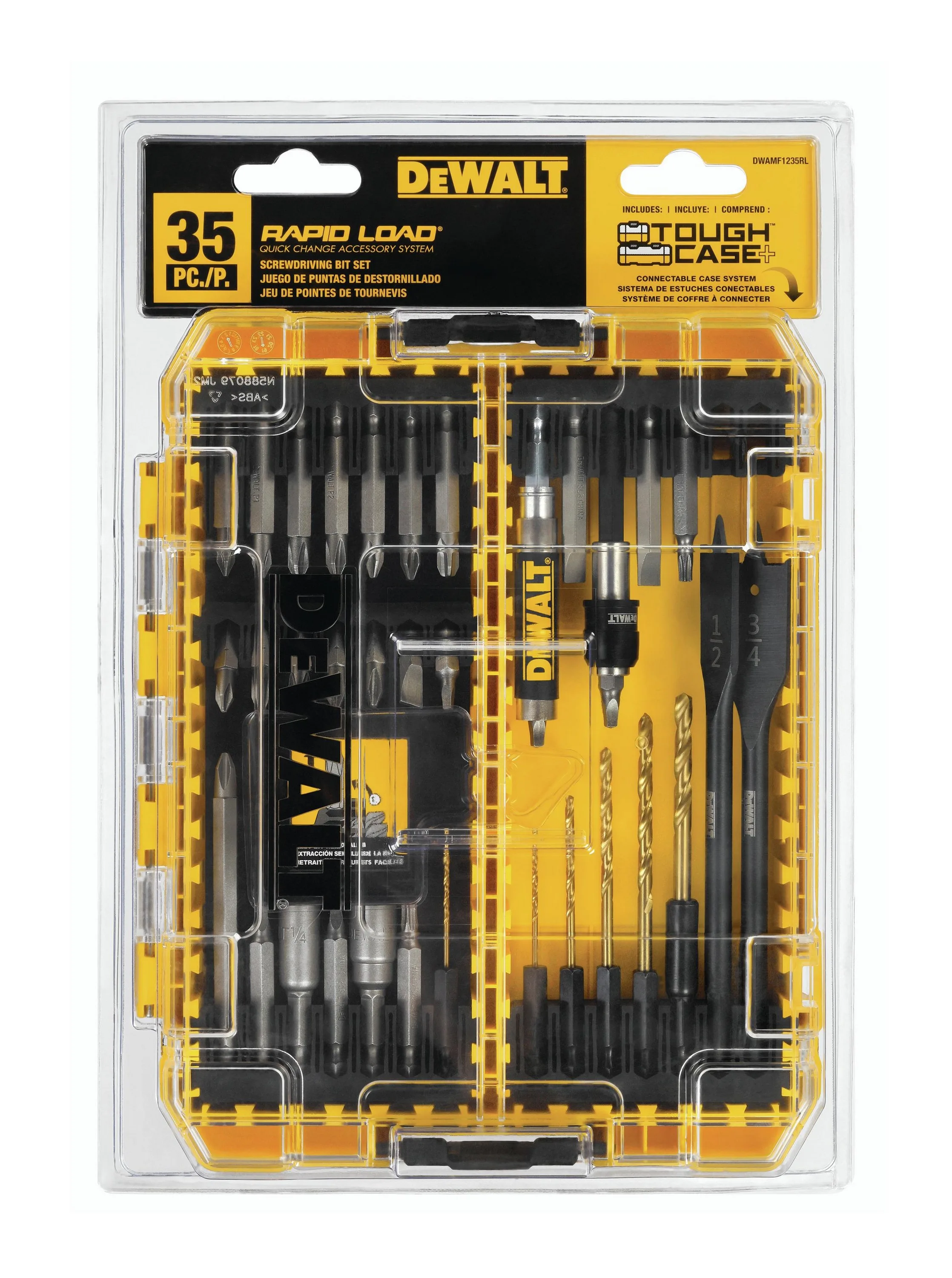 DeWalt 35Pc Rapid Load Quick Change Accessory System