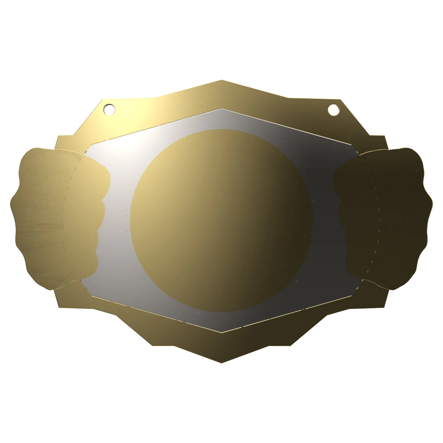 Gold/Silver Back