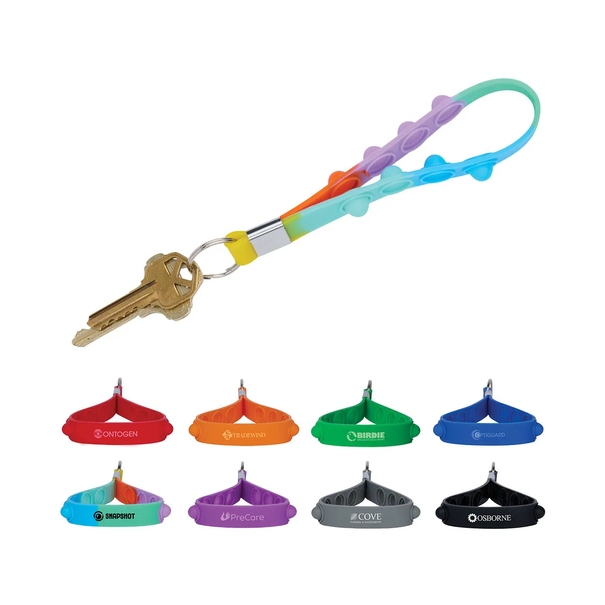 Nunu Push Pop Keychain Wristlet