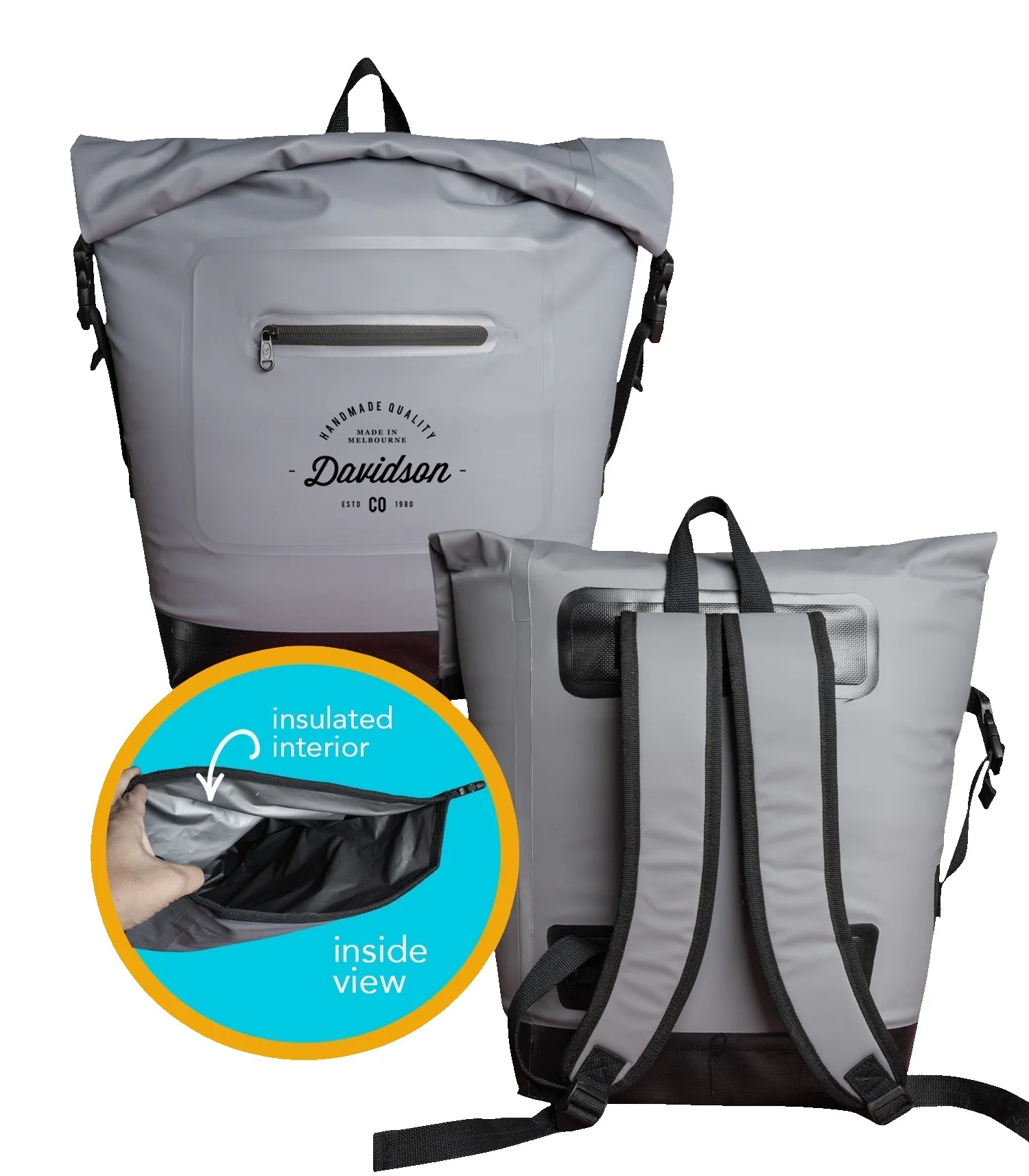 Waterproof Insulated Backpack Cooler view 3