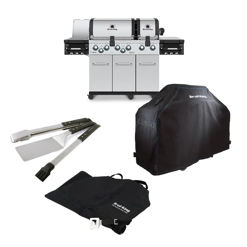 Broil King Regal™ S690 Pro Ir Lp Grill, Cover, Tools, Apron