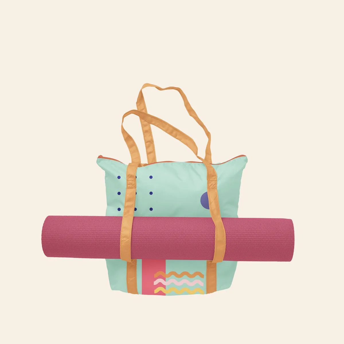 Twinkles Yoga Tuck & Toss Tote view 7