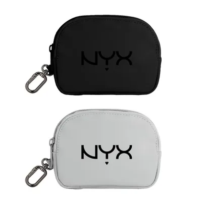 Branson Round Recycled PU Zip Pouch