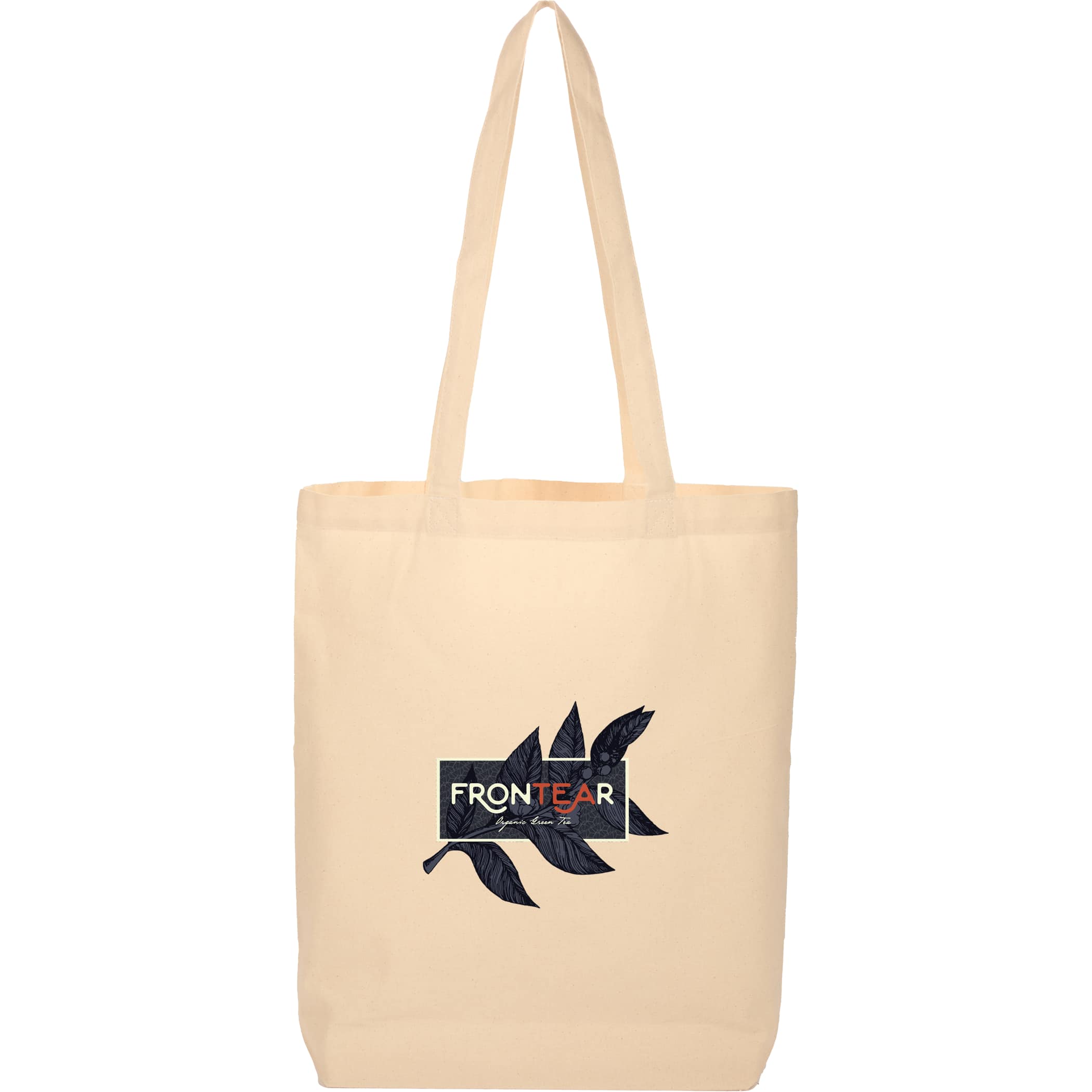 Organic 5oz Cotton Wide Bottom Tote
