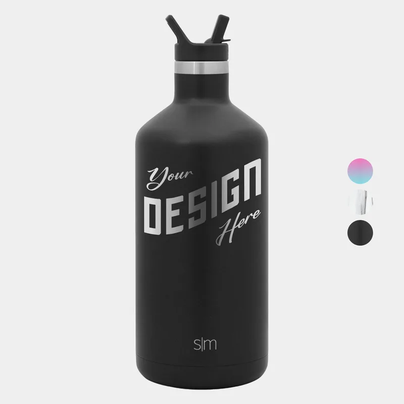 64 oz Simple Modern® Stainless Steel Insulated Ascent Water Bottle w/ Straw Lid