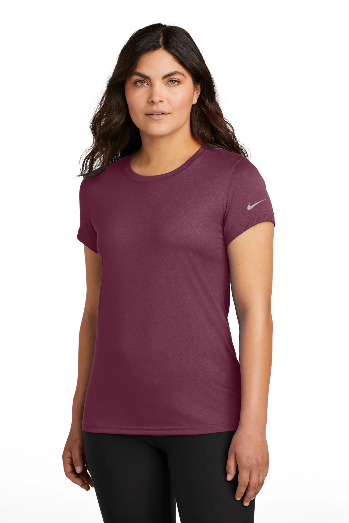 Nike Women's Swoosh Sleeve rLegend Tee view 5