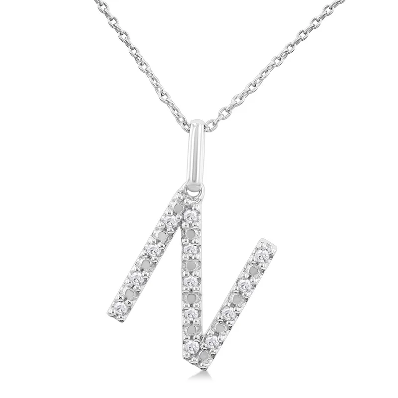 Jilco Inc Initial Necklace-N