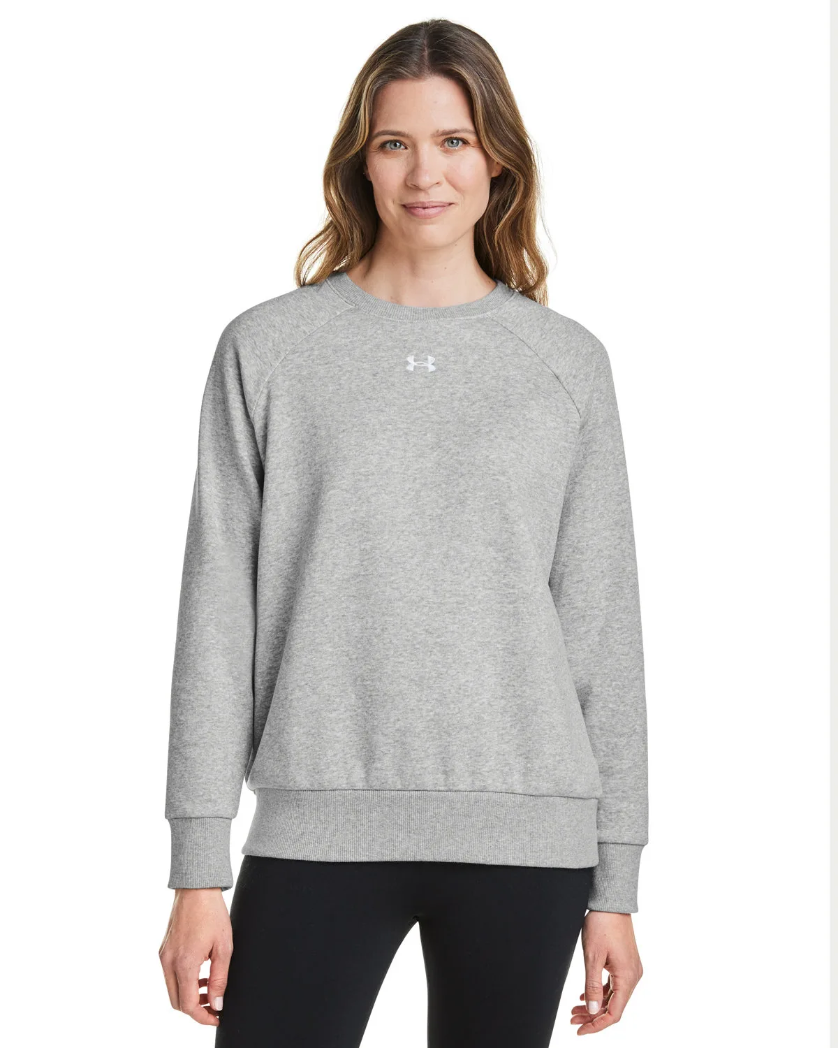 UNDER ARMOUR Ladies' Rival Fleece Sweatshirt view 2