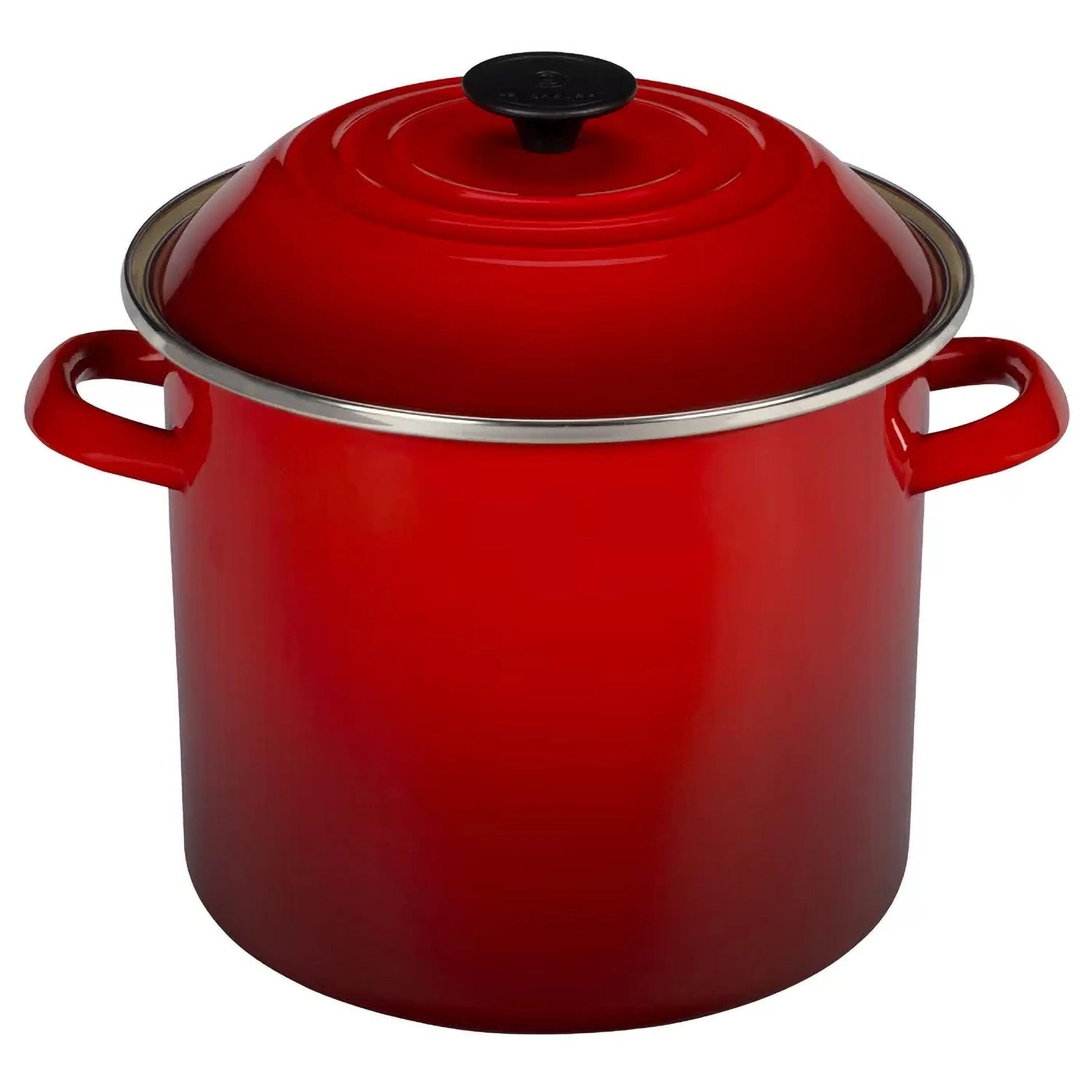 Le Creuset 6Qt Enamel On Steel Covered Stockpot Cerise