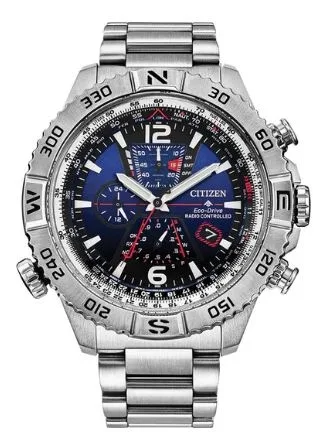 Citizen® Men's Promaster Navihawk Eco-Drive® Stainless Steel Bracelet Watch