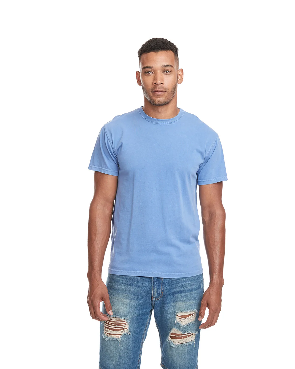 NEXT LEVEL APPAREL Adult Inspired Dye Crew view 4