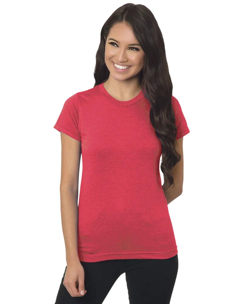 BAYSIDE Ladies' USA Made Jersey T-Shirt view 7