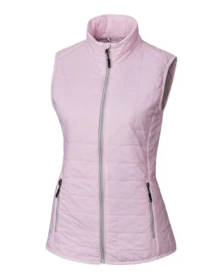 Cutter & Buck Rainier PrimaLoftÂ® Womens Eco Insulated Full Zip Puffer Vest view 7