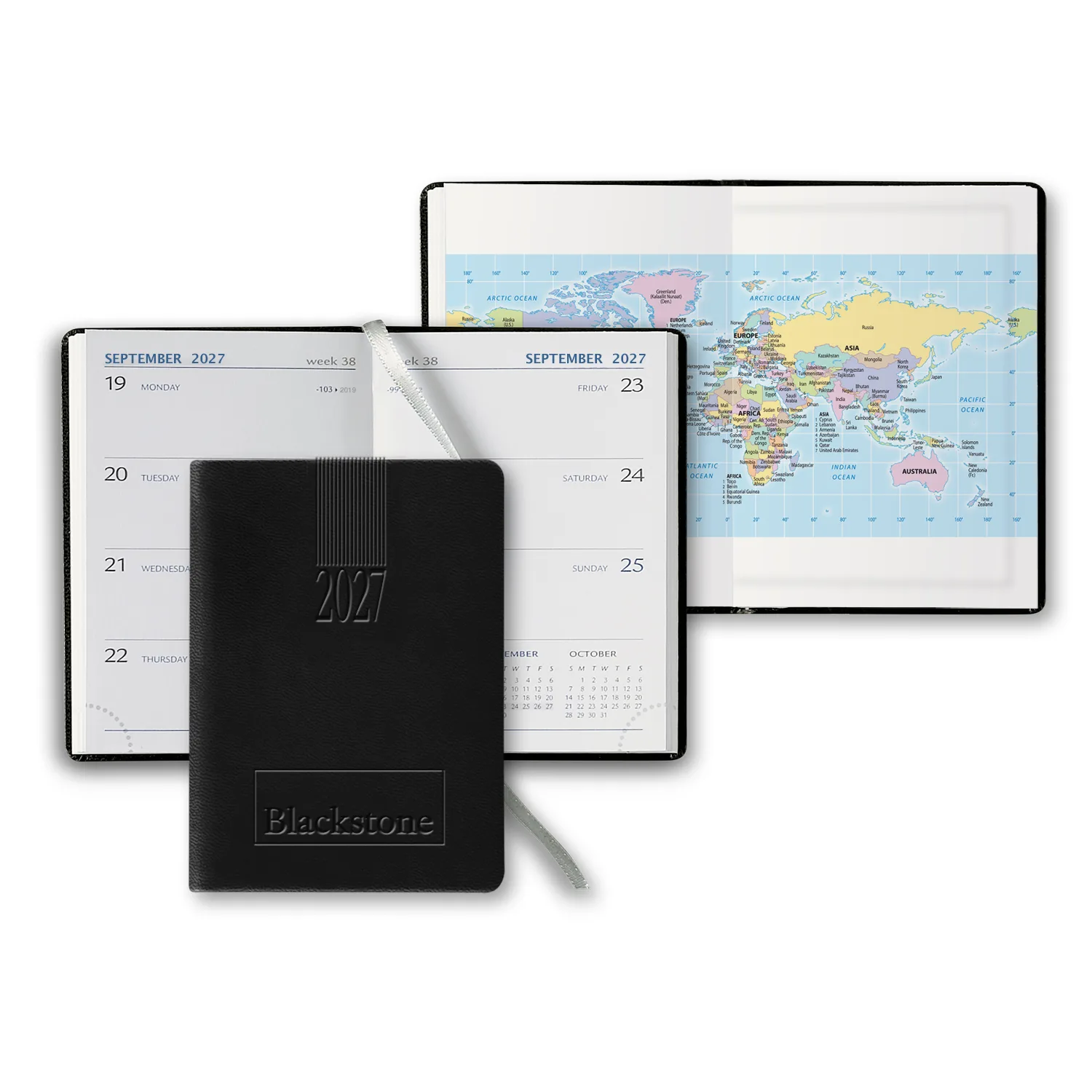 Castelli TucsonPico Pocket White Page Upright Weekly Diary view 3