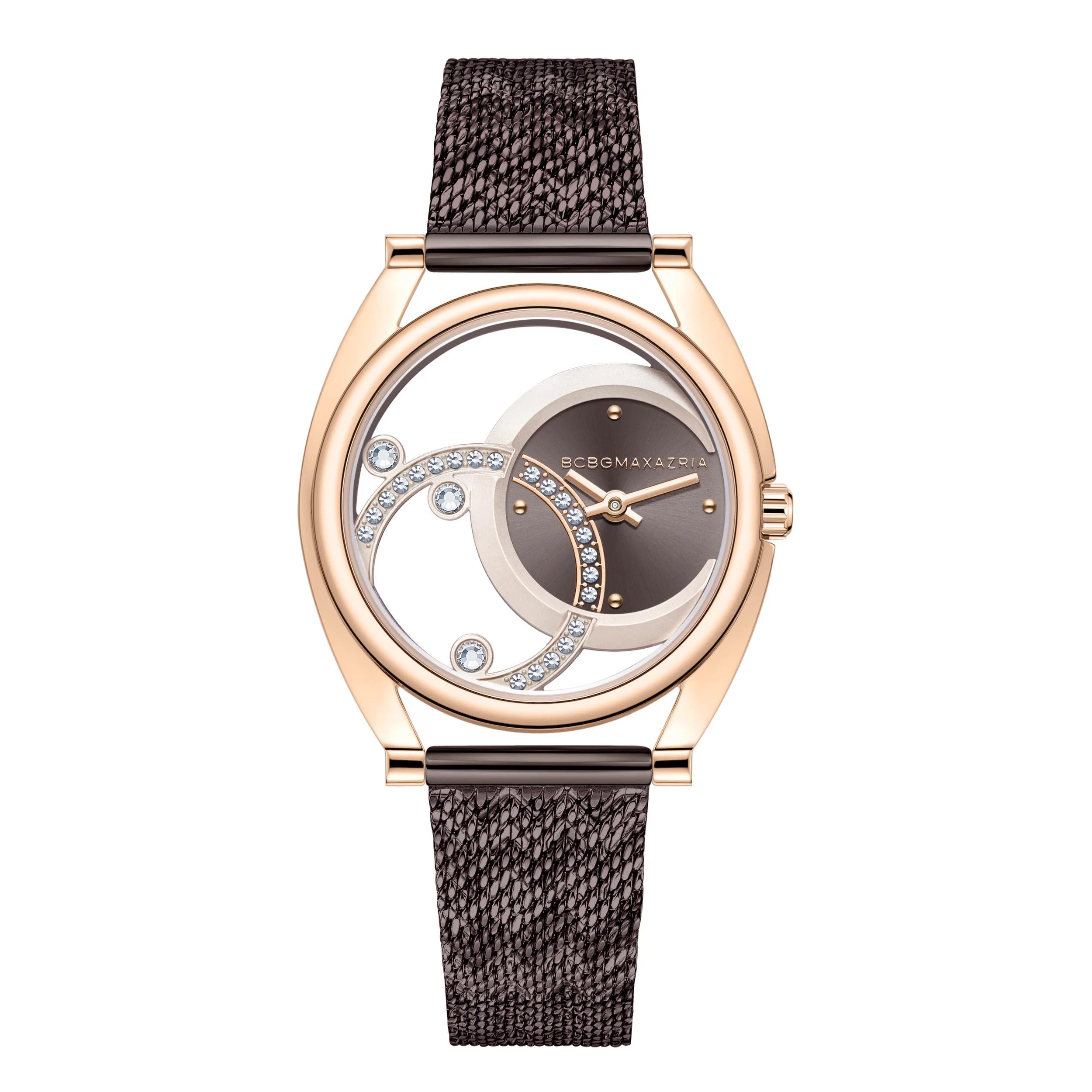 BCBGMAXAZRIA Ladies Dress Watch Size Ladies Sta