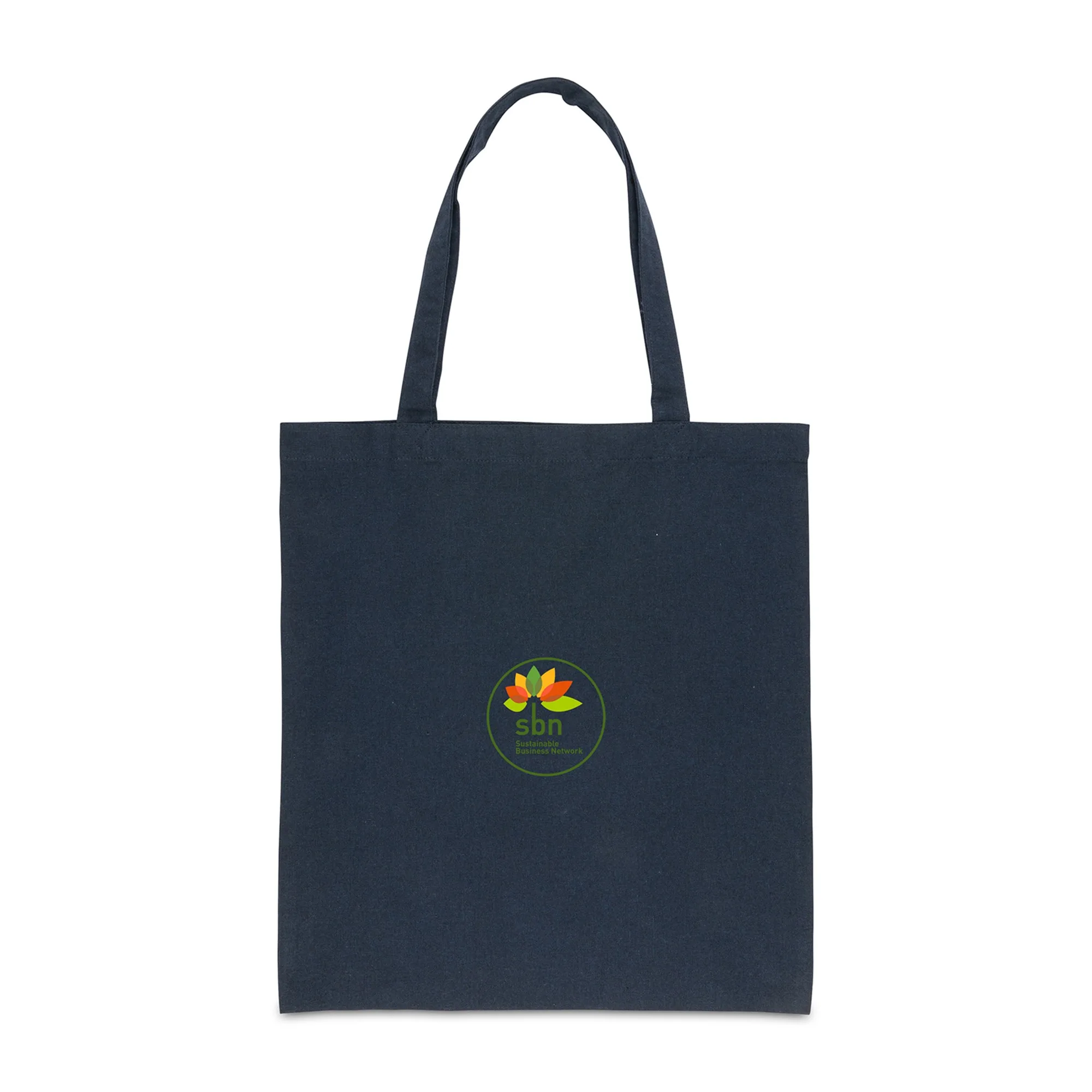 Impact AWARE™ Recycled Cotton Tote w/Bottom 145g - Blue