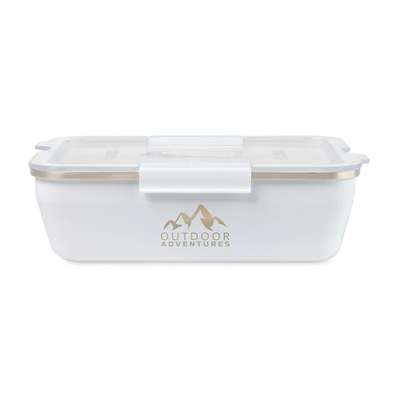 RIGWA® Travel Bento Box 9x6 - White
