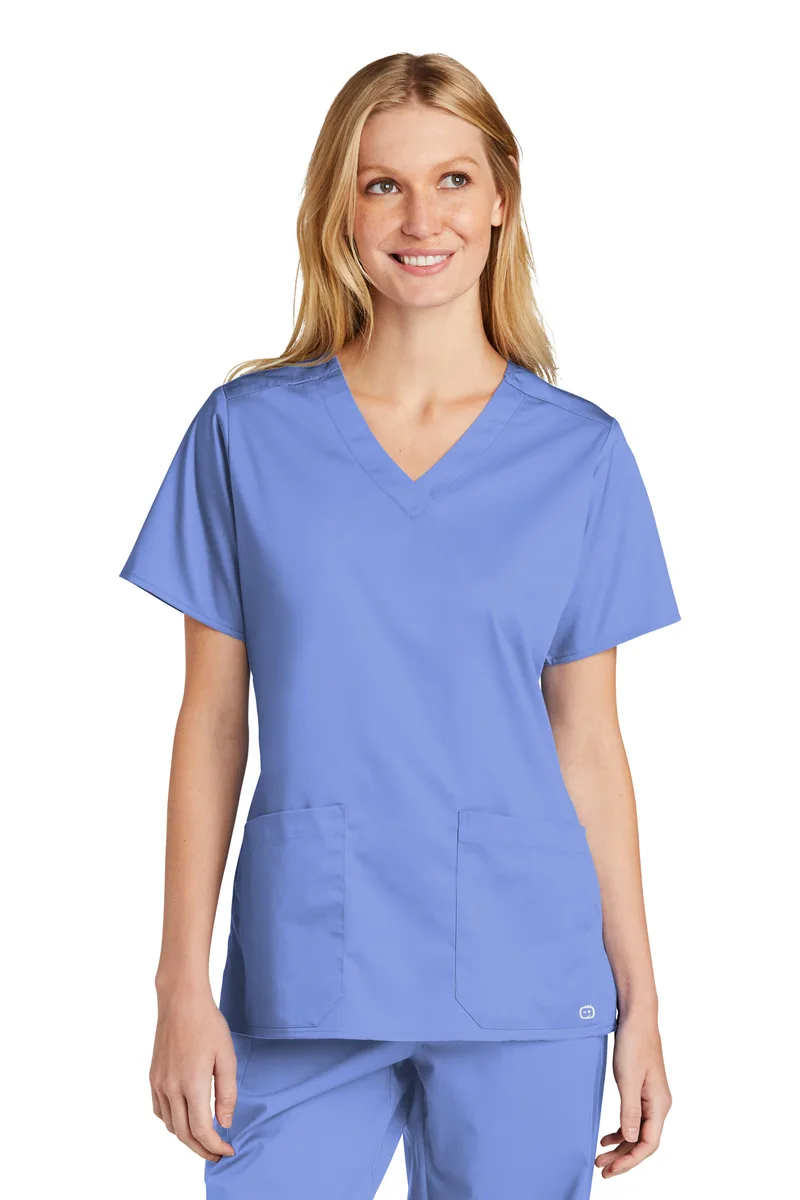 Wink® Women's WorkFlex V-Neck Top view 2