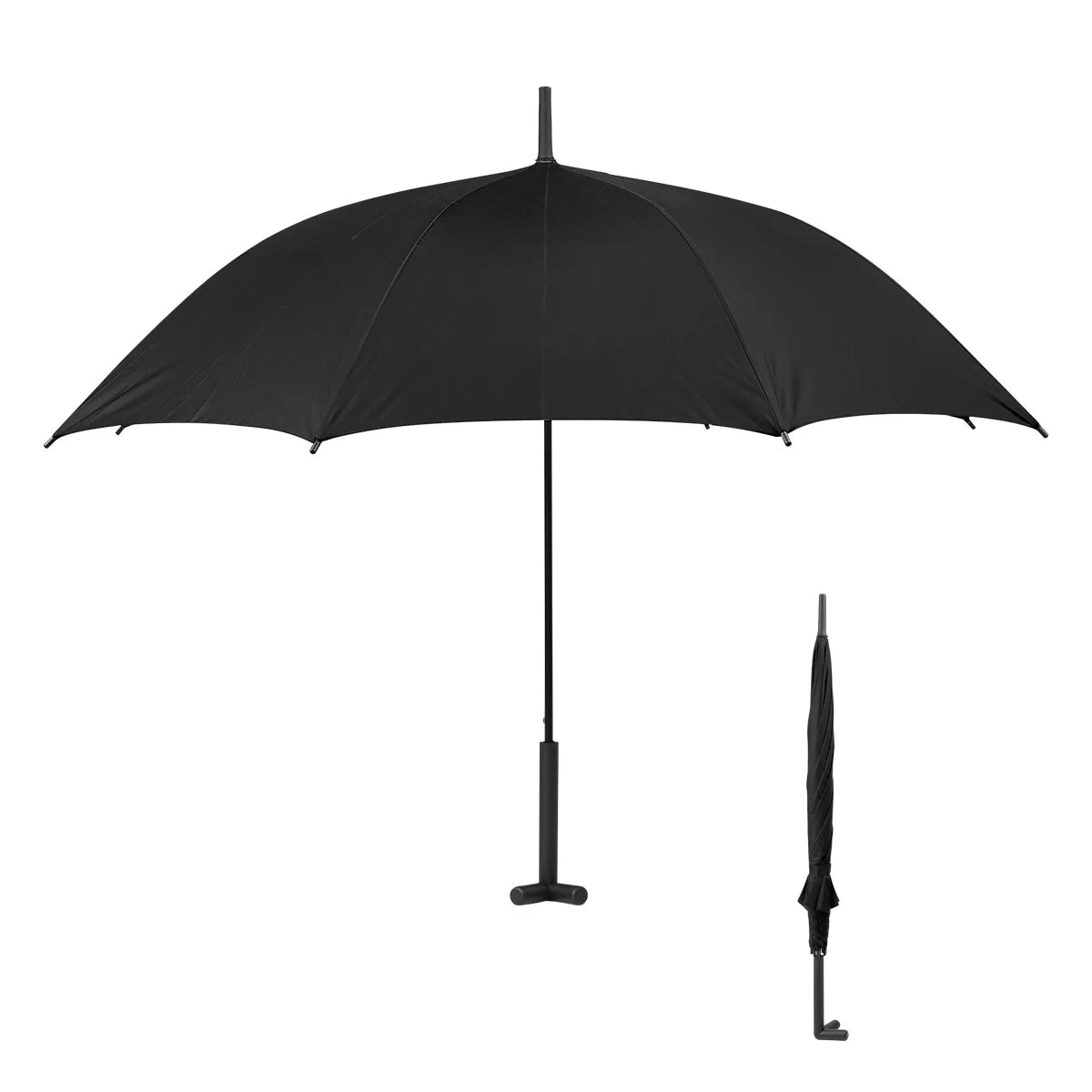 46" Arc Umbrella With Prop Stand view 3