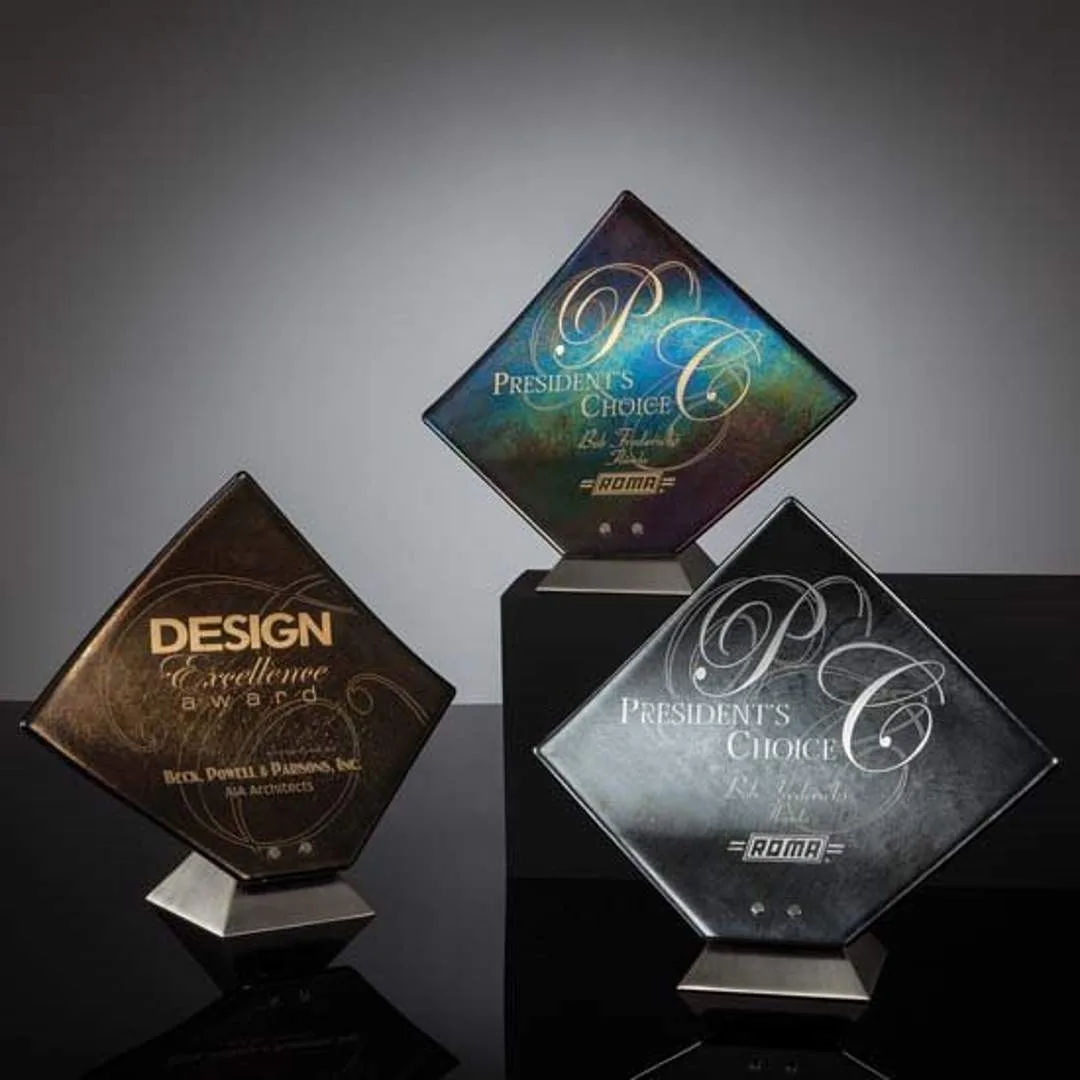 Solitare Award - Metallic