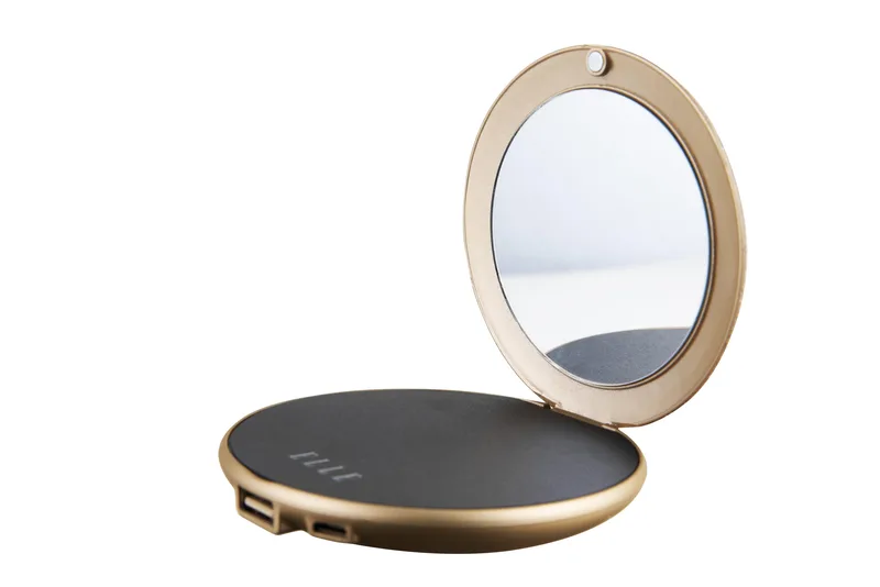 Elle 4,000 MaH Mirror Gold Powerbank