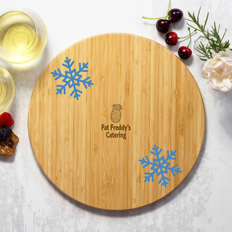 Winter Wonderland Cutting and Serving Board view 3
