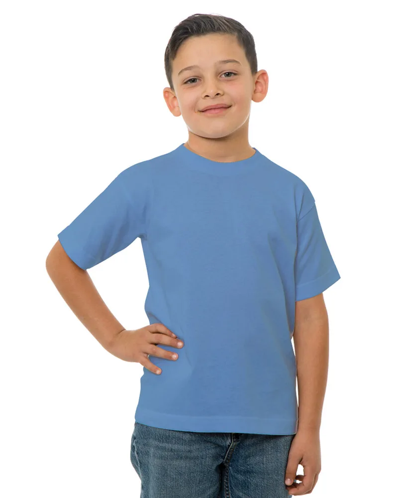 BAYSIDE Youth USA Made Cotton T-Shirt view 5