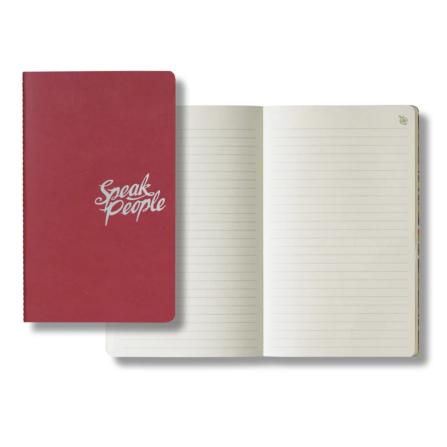 ApPeel Medio Lined Saddle Stitched Apple Page Journal view 7