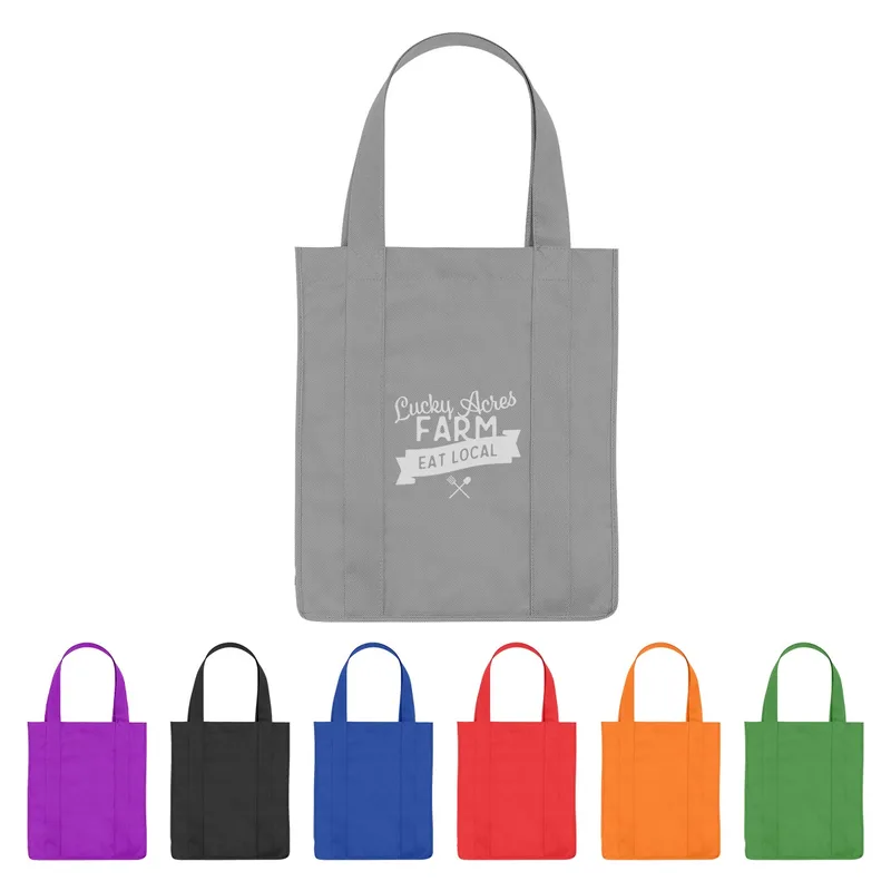 Non-woven Shopper Tote Bag With 100% Rpet Material view 2