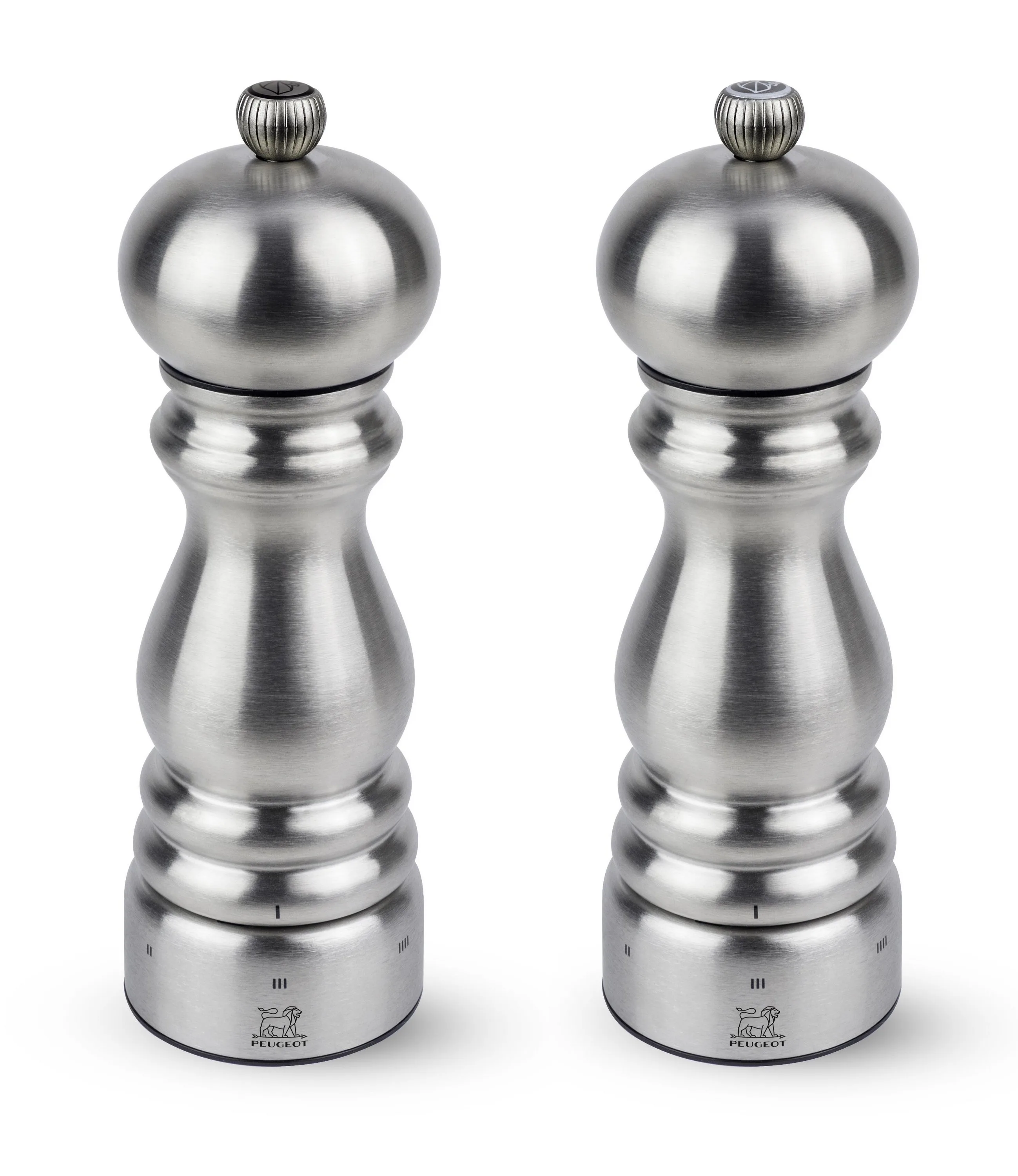 Peugeot Paris Chef U'Select 18Cm Manual Salt And Pepper Mill Duo - Stainless Steel