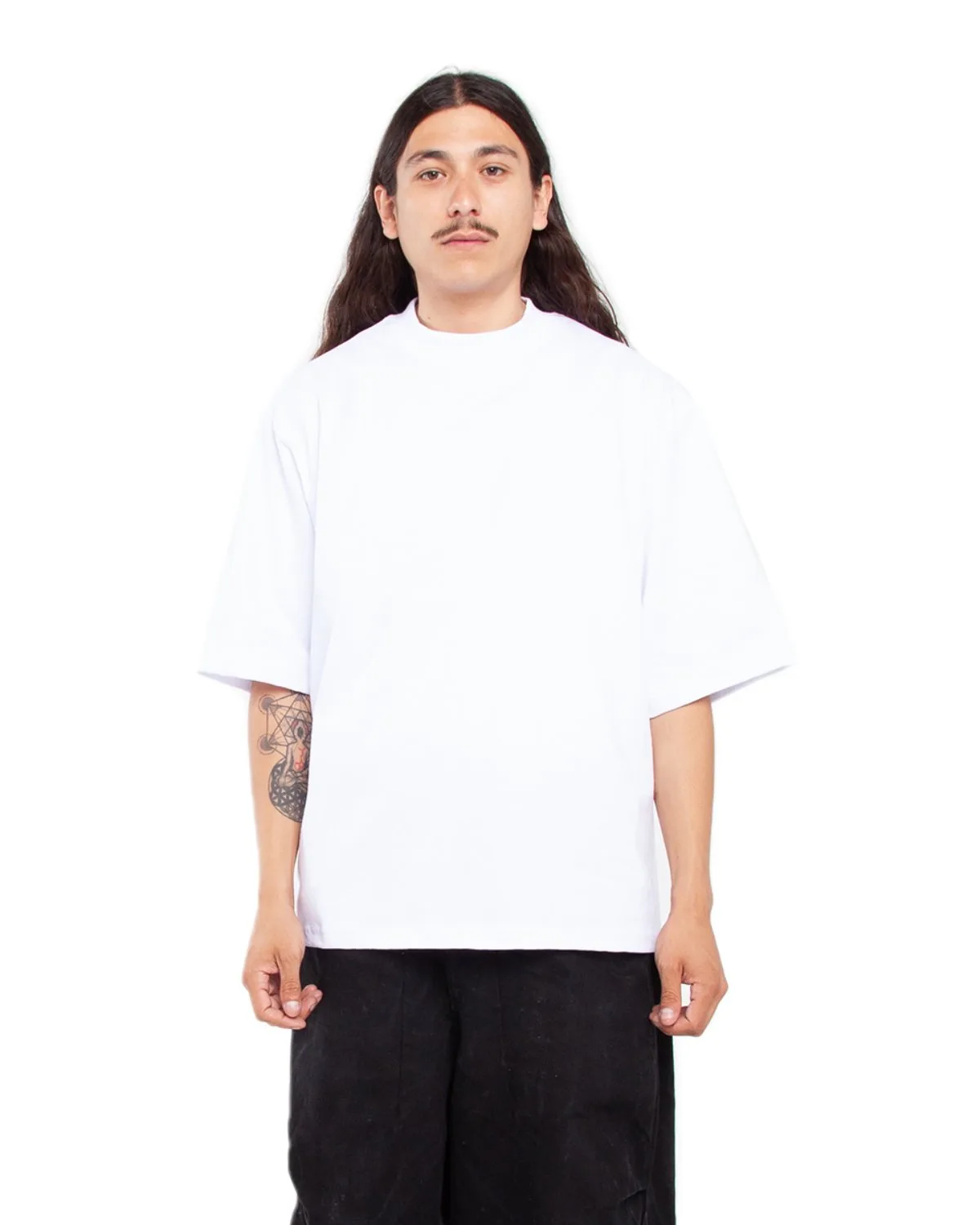SHAKA WEAR Men's Max Heavyweight Oversized T-Shirt view 3