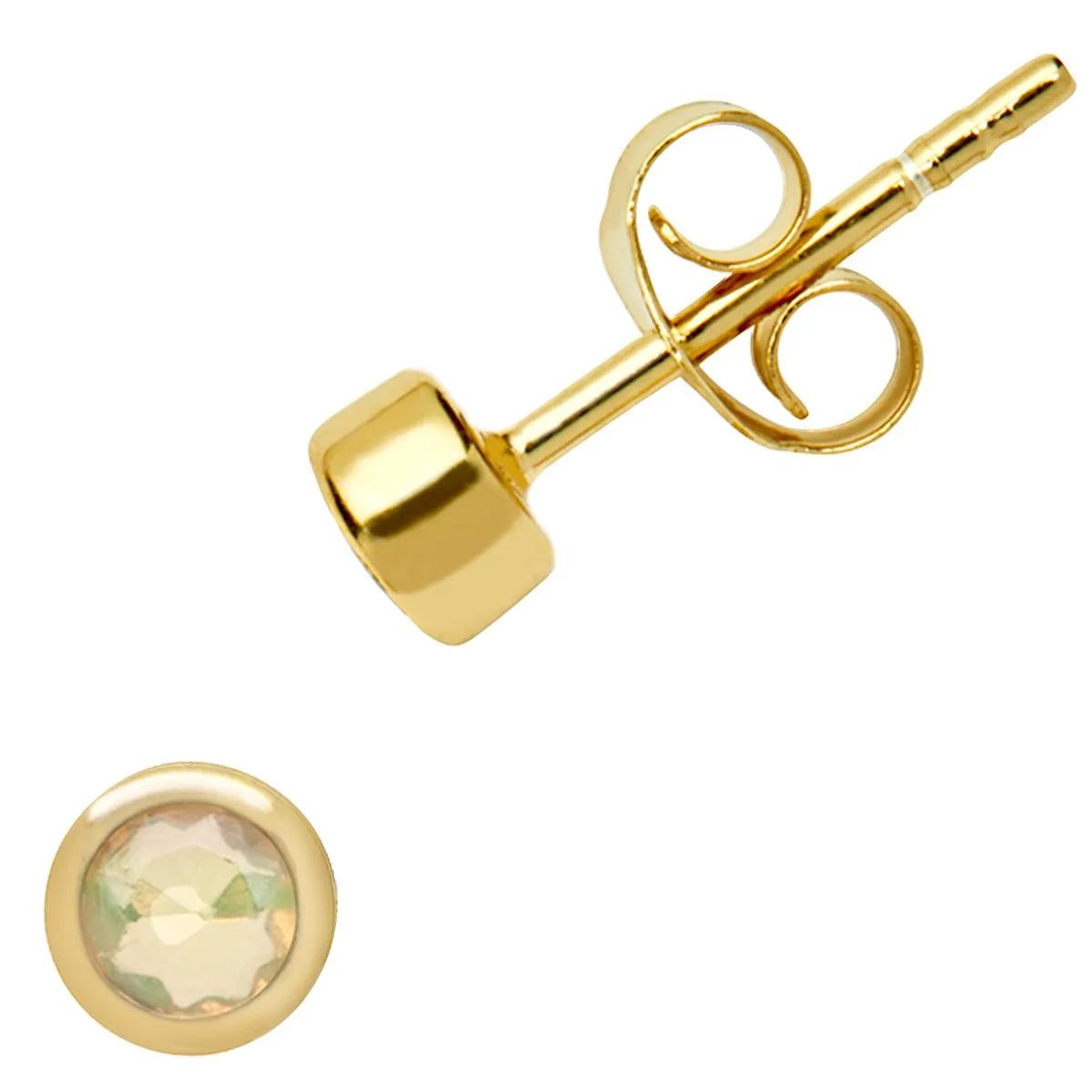 Jilco Inc Birthstone Studs- October