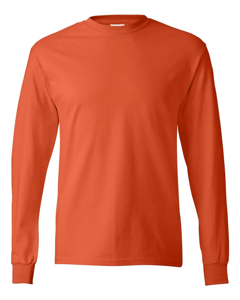 Hanes® Authentic Long Sleeve T-Shirt view 7