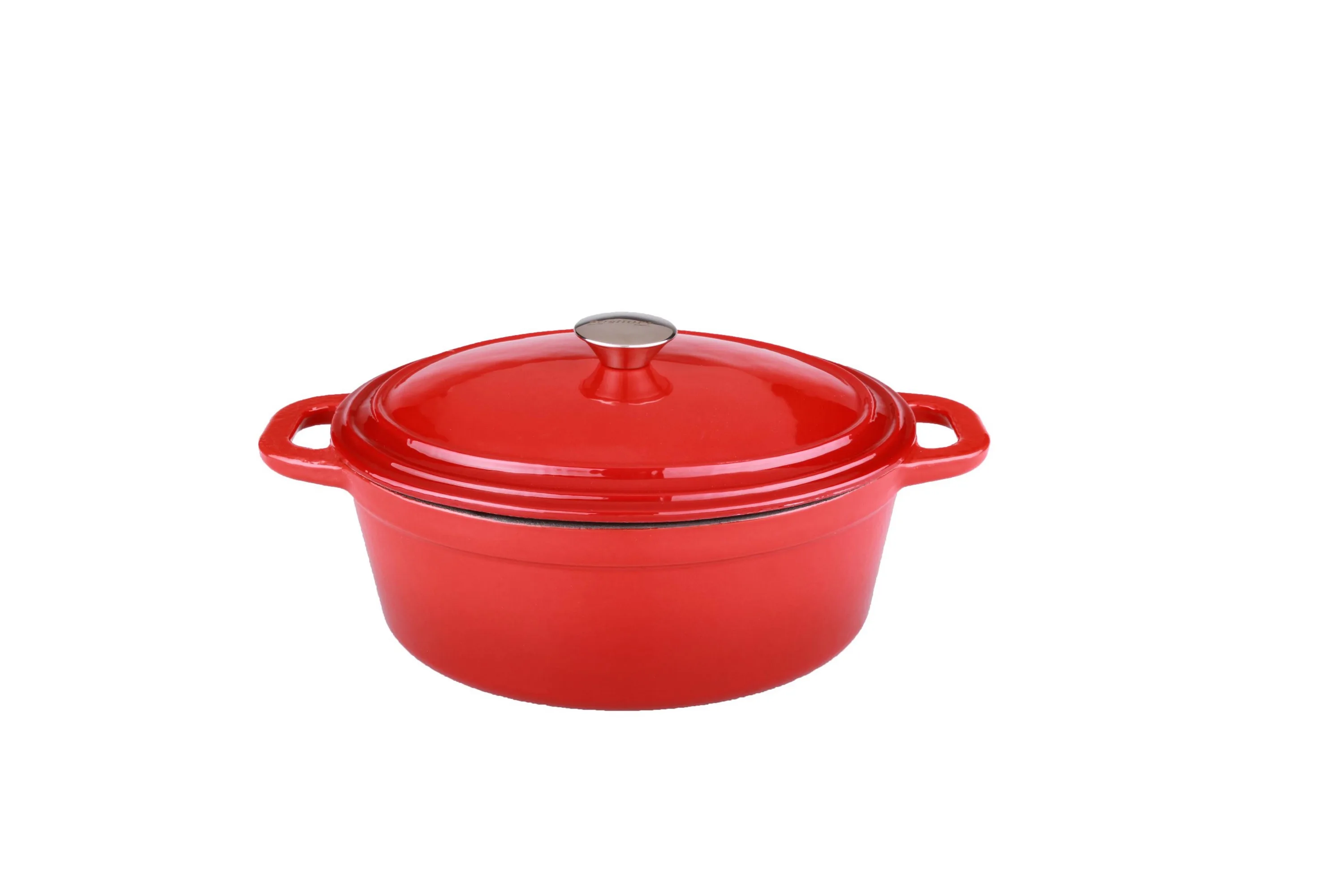 BergHoff® Neo 8Qt Cast Iron Oval Cov Dutch Oven Red
