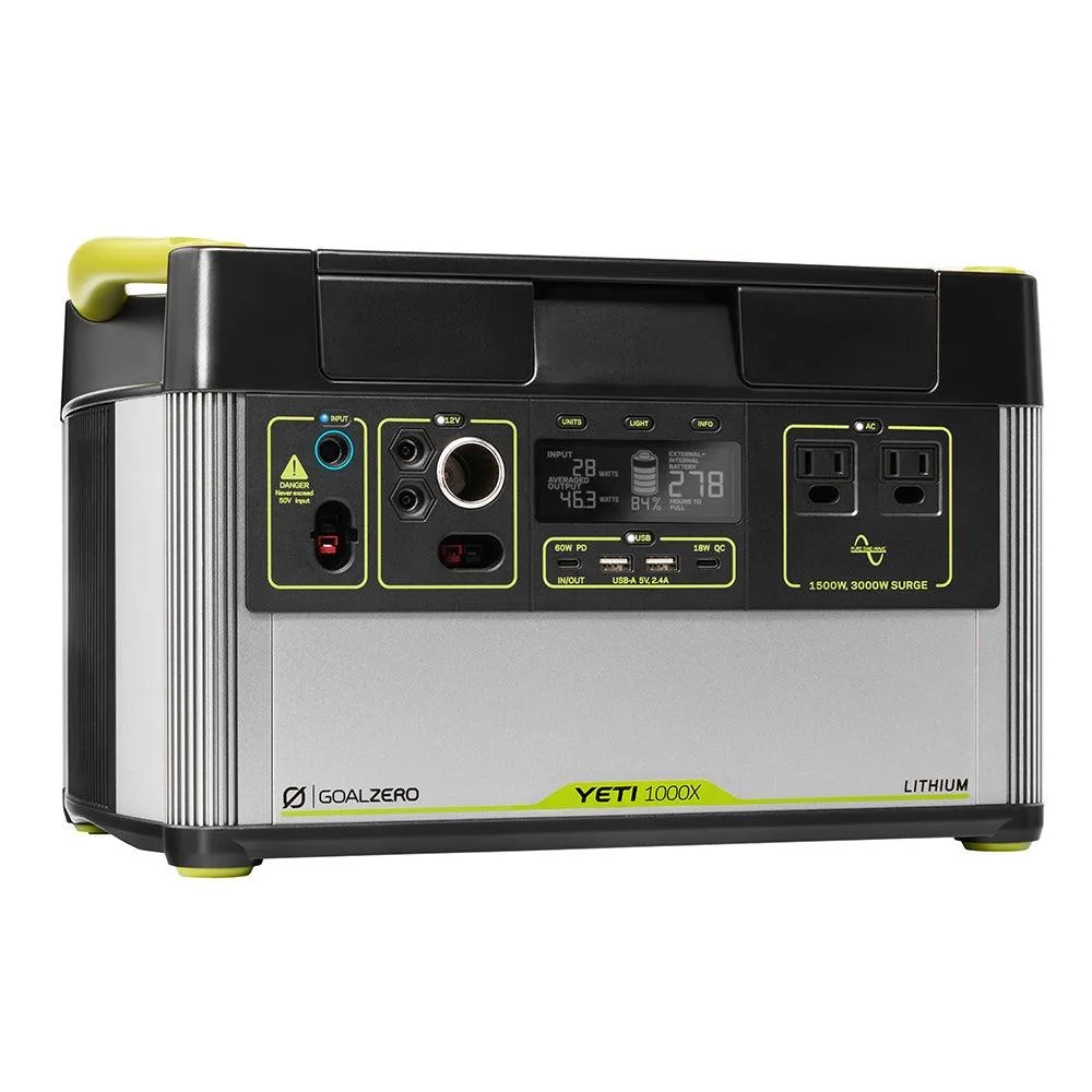 Goal Zero Yeti 1000X Portable Power Station